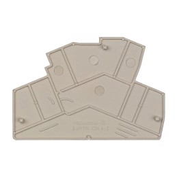 10 pcs : 8670760000 - CONN TERM BLK END PLATE BEIGE