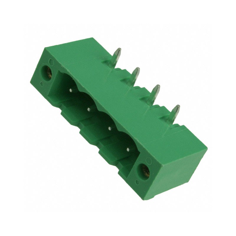 10 pcs : OSTOQ045551 - TERM BLOCK HDR 4POS 90DEG 5.08MM