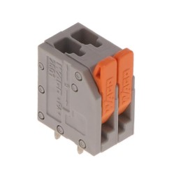 10 pcs : 2601-3102 - TERM BLK PCB LEVER 3.5MM 2POS