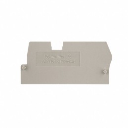 10 pcs : C905266600 - CONN TERM BLK END PLATE BEIGE