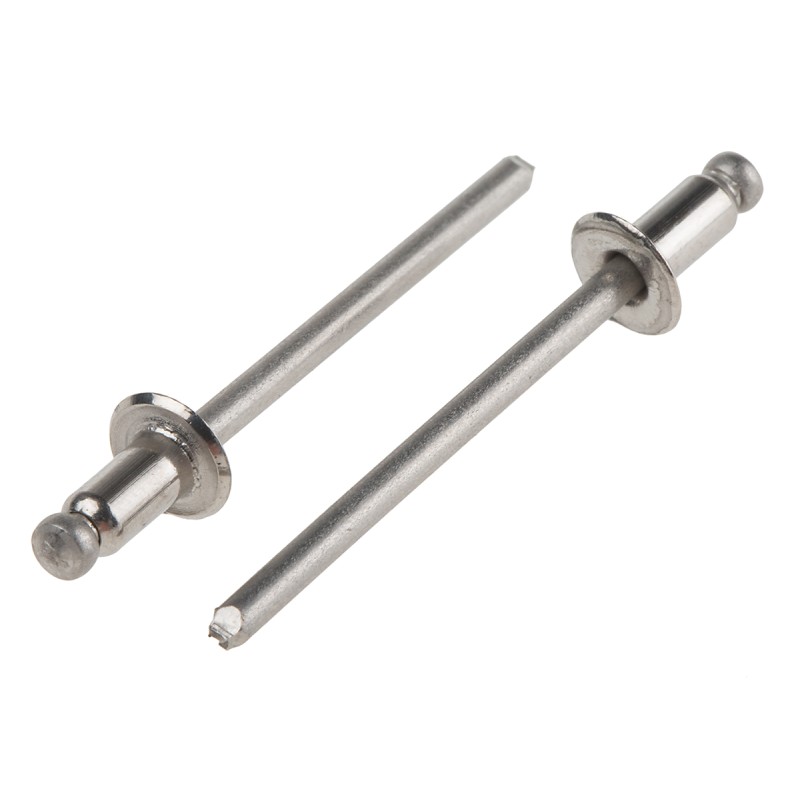 1 Bag of 100 - POP Stainless Steel Blind Rivet, 3.2mm