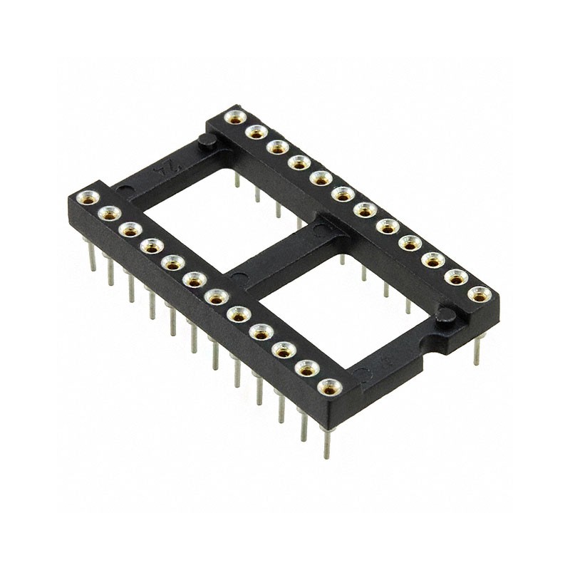 10 pcs : D2824-42 - CONN IC DIP SOCKET 24POS GOLD