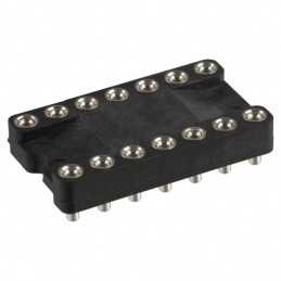 10 pcs : 214-99-314-01-670800 - CONN IC DIP SOCKET 14POS TINLEAD