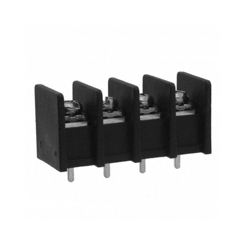 10 pcs : OSTYK51104030 - CONN BARRIER STRIP 4CIRC 0.374'