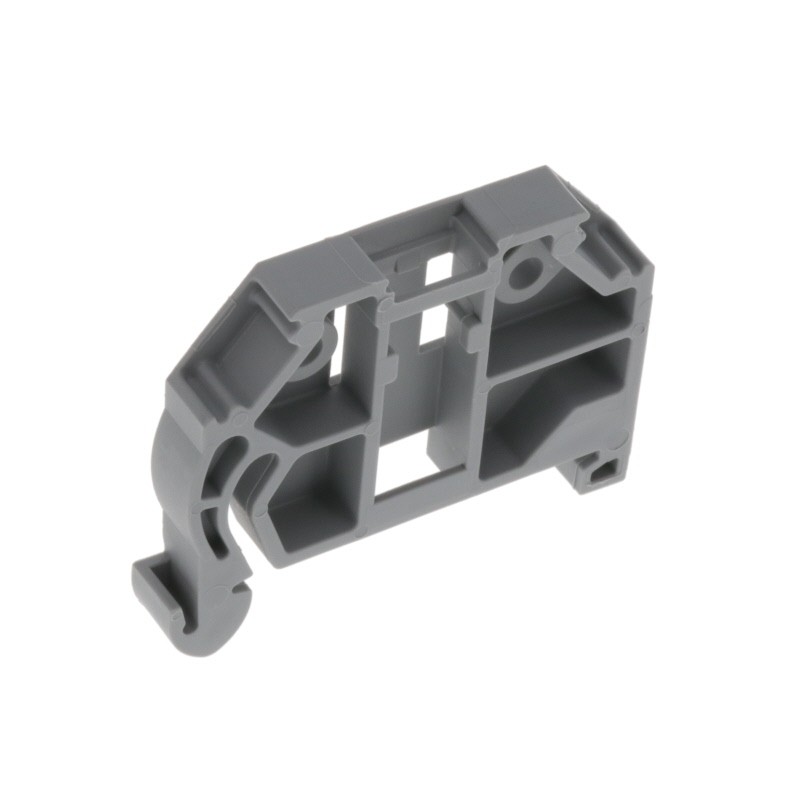 10 pcs : 249-116 - SCREWLESS END STOP 6 MM WIDE F