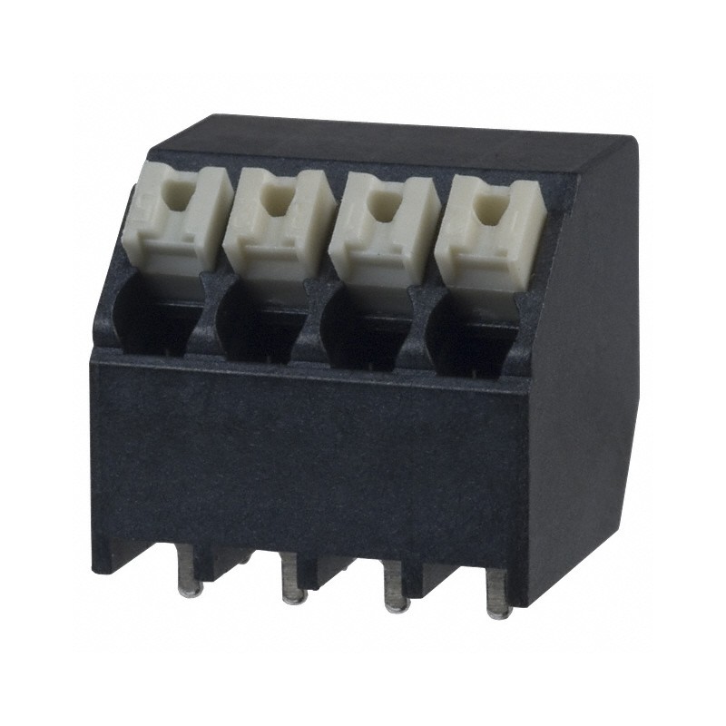 10 pcs : 1885200000 - TERM BLOCK 4POS 45DEG 3.5MM PCB