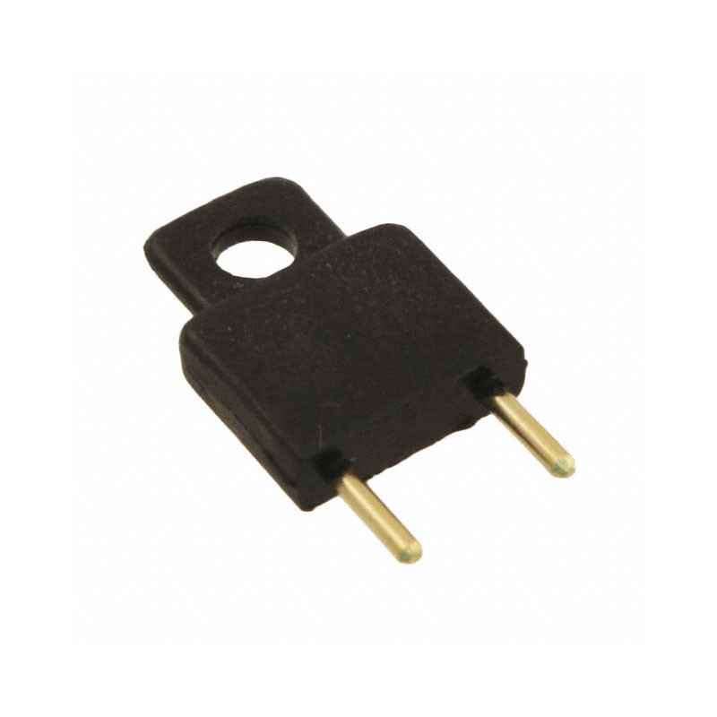10 pcs : 1461B - PLUG SHORTING INSULATED BLACK