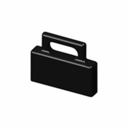 10 pcs : 1487B - JACK SHORTING INSULATED BLACK