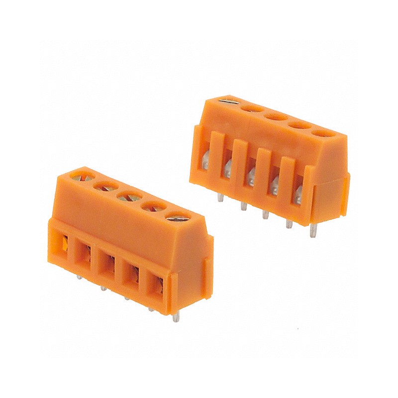 10 pcs : 9994140000 - TERM BLK 5P SIDE ENT 5.08MM PCB