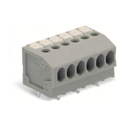 10 pcs : 805-103 - PCB TERMINAL BLOCK PUSH-BUTTON