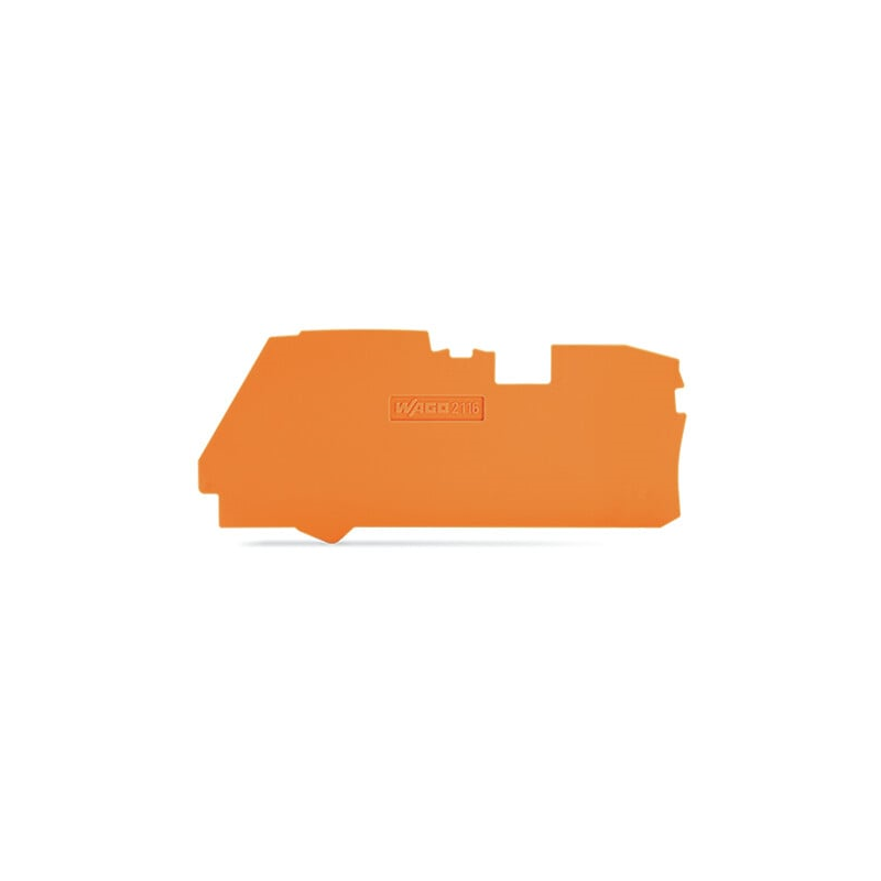 10 pcs : 2116-1292 - END AND INTERMEDIATE PLATE 1 MM