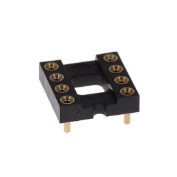 10 pcs : XR2A-0825 - CONN IC DIP SOCKET 8POS GOLD