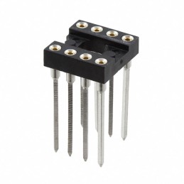 10 pcs : 123-47-308-41-001000 - CONN IC DIP SOCKET 8POS GOLD