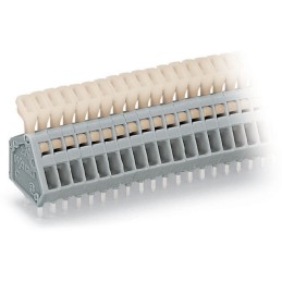 10 pcs : 233-202 - PCB TERMINAL BLOCK PUSH-BUTTON