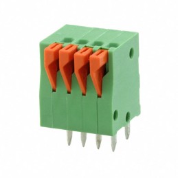 10 pcs : AST0820406 - TERM BLK 4POS TOP ENT 2.54MM PCB