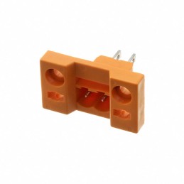 10 pcs : 1599130000 - TERM BLK HEADER 2POS ORANGE