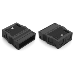 10 pcs : 770-504/023-000 - STRAIN RELIEF HOUSING 4-POLE, BL