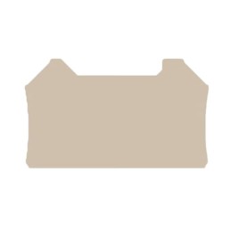 10 pcs : 1905150000 - CONN TERM BLK END PLATE BEIGE