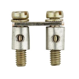 10 pcs : 0456700000 - JUMPER TERM BLK 2POS SCREW-IN