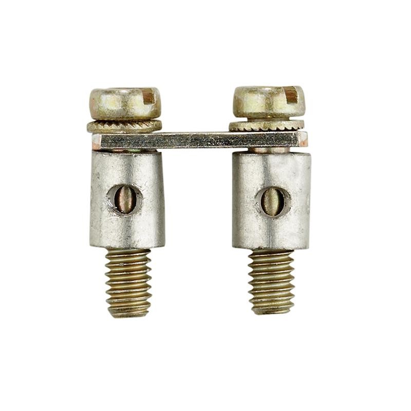 10 pcs : 0456700000 - JUMPER TERM BLK 2POS SCREW-IN