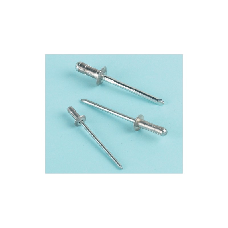 1 Bag of 100 - Avdel Aluminium Alloy Blind Rivet, 3.2mm