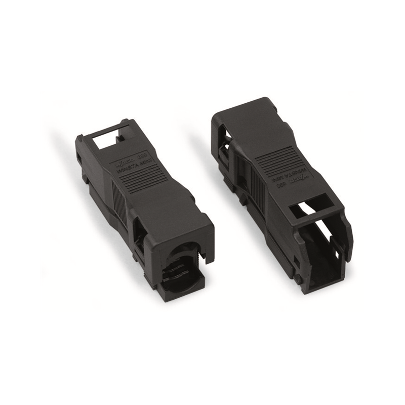 10 pcs : 890-502 - STRAIN RELIEF HOUSING 2-POLE WIT