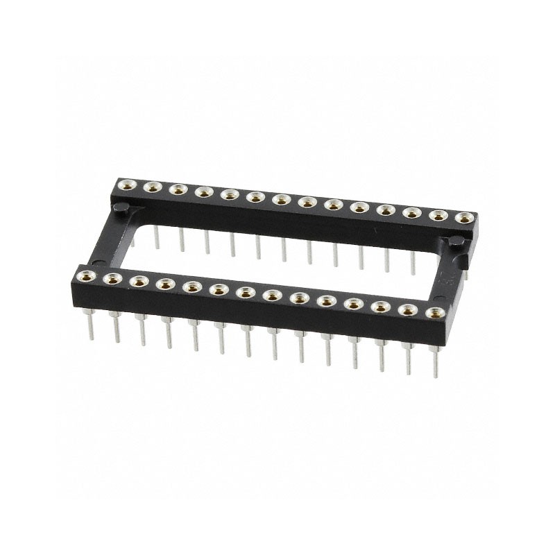 10 pcs : 110-87-628-41-001151 - CONN IC DIP SOCKET 28POS GOLD