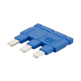 10 pcs : 09330009842 - JUMPER ACROSS 1X3 BLUE 16A