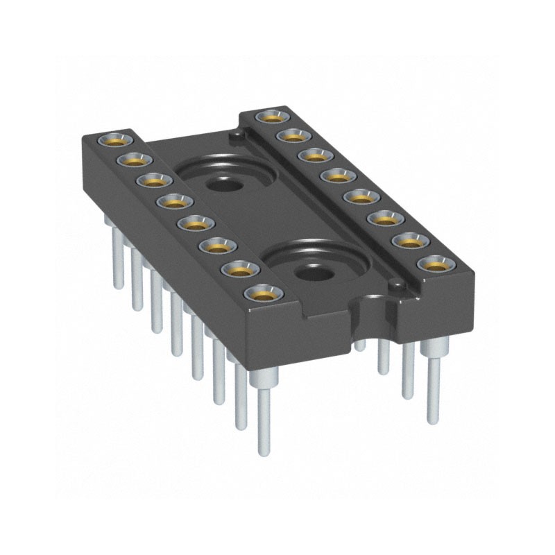10 pcs : 210-43-316-41-001000 - CONN IC DIP SOCKET 16POS GOLD