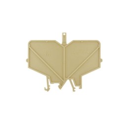 10 pcs : 0485560000 - CONN TERM BLK RETAIN PLATE BEIGE