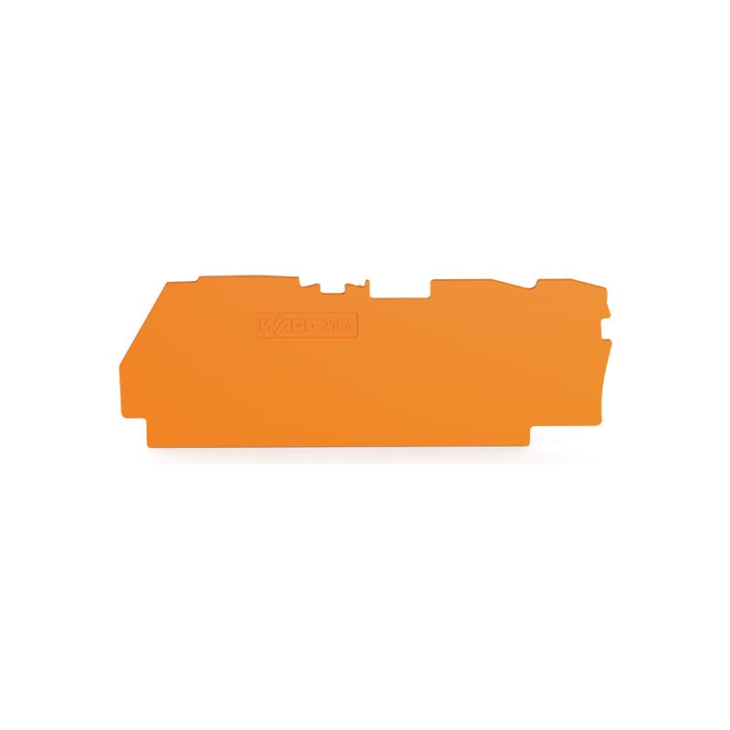 10 pcs : 2104-1392 - END AND INTERMEDIATE PLATE 1 MM