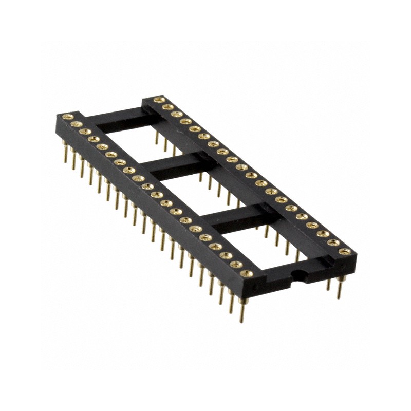 10 pcs : SA406040 - CONN IC DIP SOCKET 40POS GOLD