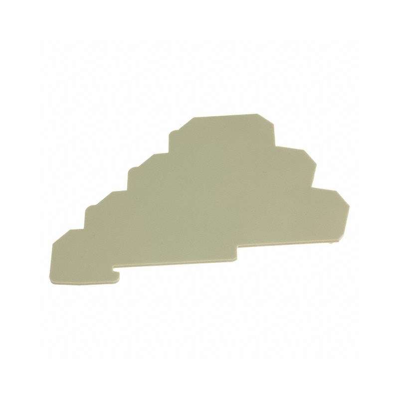 10 pcs : 1615280000 - CONN TERM BLK END PLATE RAIL BG