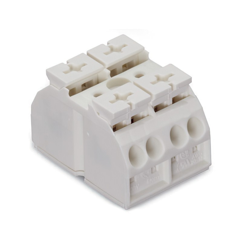 10 pcs : 862-632 - 4-CONDUCTOR CHASSIS-MOUNT TERMIN