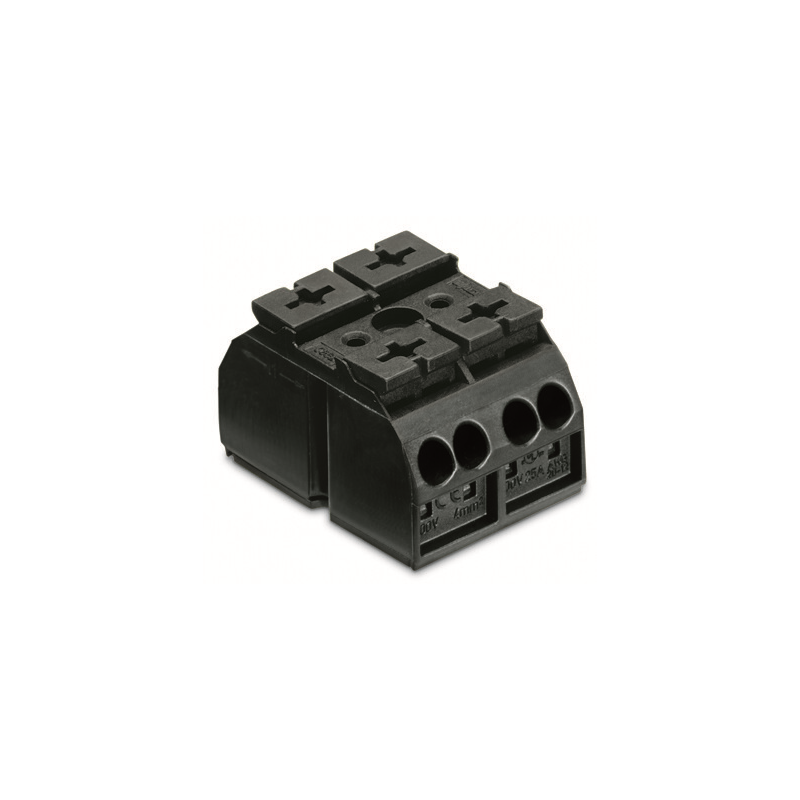 10 pcs : 862-552 - 4-CONDUCTOR CHASSIS-MOUNT TERMIN