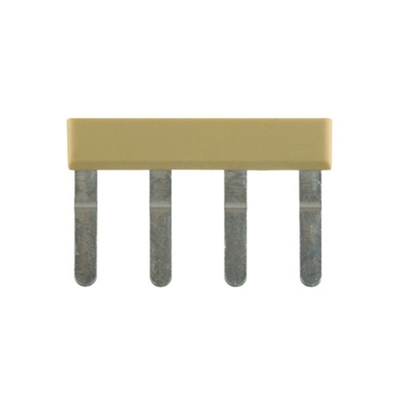 10 pcs : 0461300000 - JUMPER TERM BLK 4POS FLAT PIN