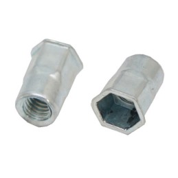 1 Bag of 100 - RS PRO Steel Blind Rivet, 5.9mm