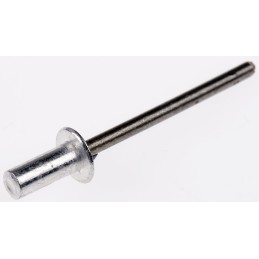 1 Bag of 100 - POP Aluminium Blind Rivet, 4mm