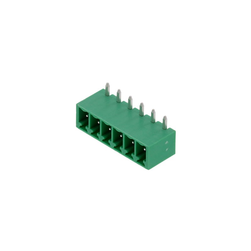 10 pcs : 2643460000 - TERM BLK HDR 6POS 90DEG 3.81MM