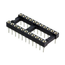 10 pcs : D2822-42 - CONN IC DIP SOCKET 22POS GOLD