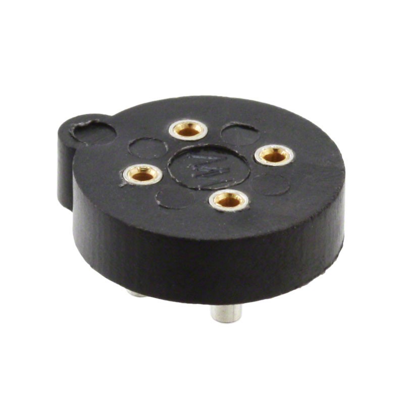 10 pcs : 917-43-104-41-001000 - CONN TRANSIST TO-5 4POS GOLD