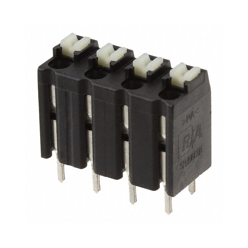 10 pcs : AST2150402 - TERM BLK 4POS TOP ENTRY 5MM PCB