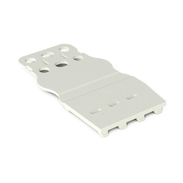 10 pcs : 832-535 - STRAIN RELIEF PLATE LIGHT GRAY