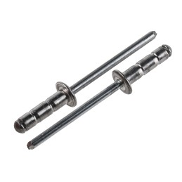 1 Bag of 100 - POP Aluminium Blind Rivet, 4mm