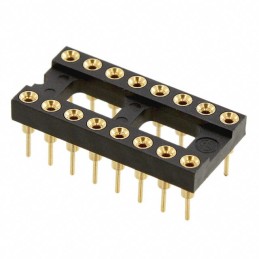 10 pcs : XR2A-1411-N - CONN IC DIP SOCKET 14POS GOLD