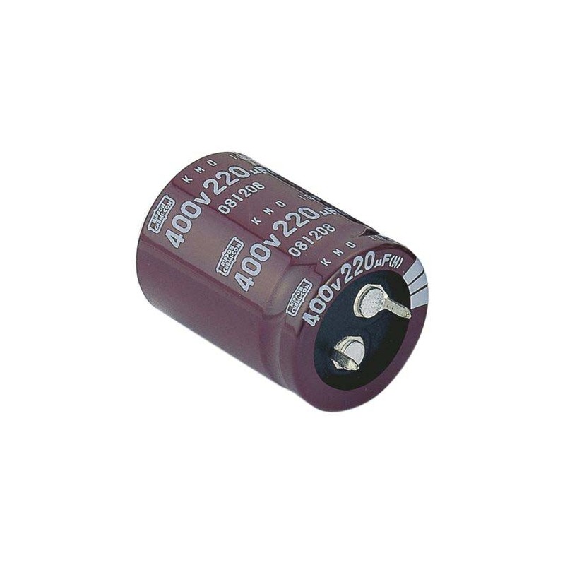 200 pcs - CHEMI-CON 68μF Aluminium Electrolytic Capacitor 450V dc, Snap-In - EKMQ451VSN680MP25S