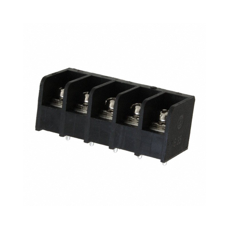 10 pcs : OSTYK22105030 - CONN BARRIER STRIP 5CIRC 0.25'