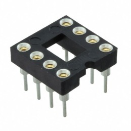 10 pcs : ICA-308-SGT - CONN IC DIP SOCKET 8POS GOLD