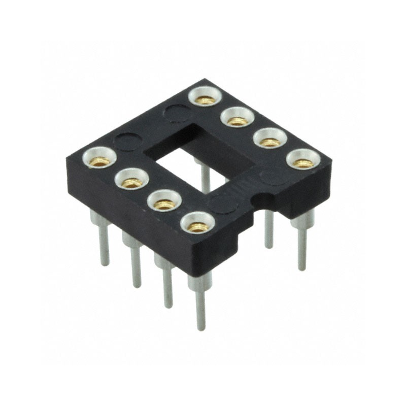 10 pcs : ICA-308-SGT - CONN IC DIP SOCKET 8POS GOLD