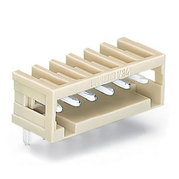 10 pcs : 734-165 - HEADER MALE R/A 5POS